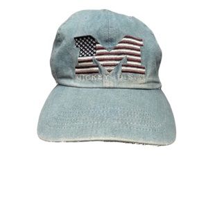 Mickey USA denim dad hat